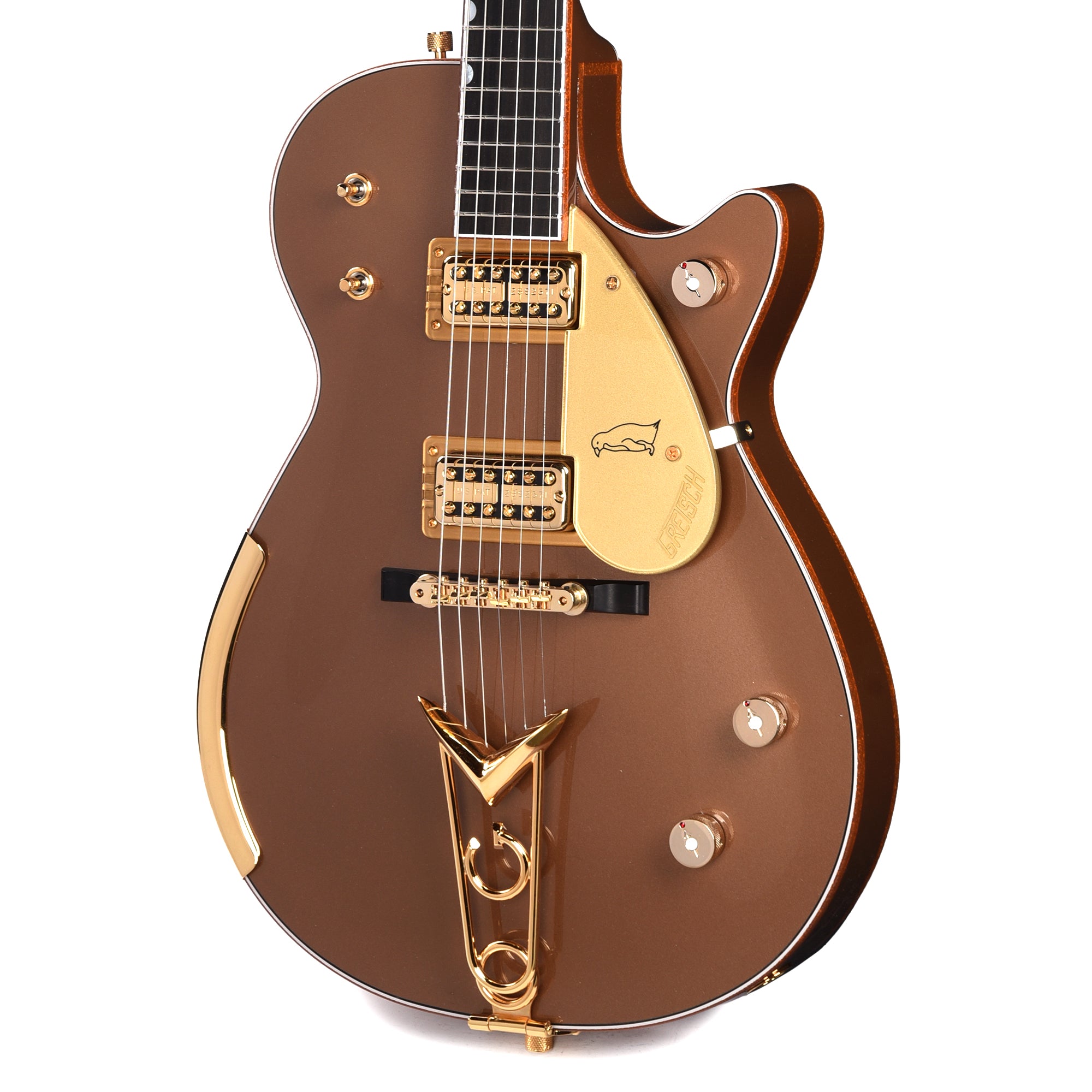 Gretsch Custom Shop G6134T-58 Penguin NOS Medium Palomino Metallic Master Built by Gonzalo Madrigal Electric Guitars / Solid Body