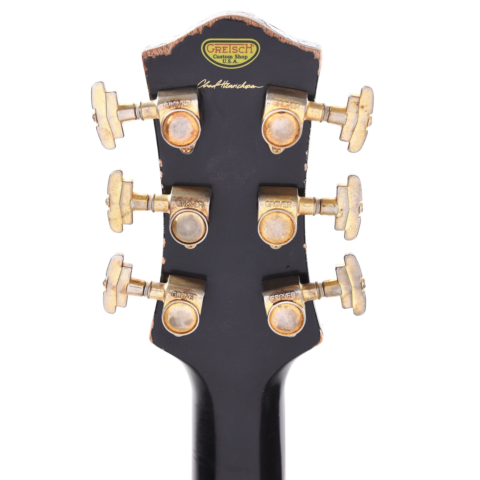 Gretsch Custom Shop G6199-CB Caddy Bo Baritone Heavy Relic Aged Black Master Built by Chad Henrichsen Electric Guitars / Solid Body