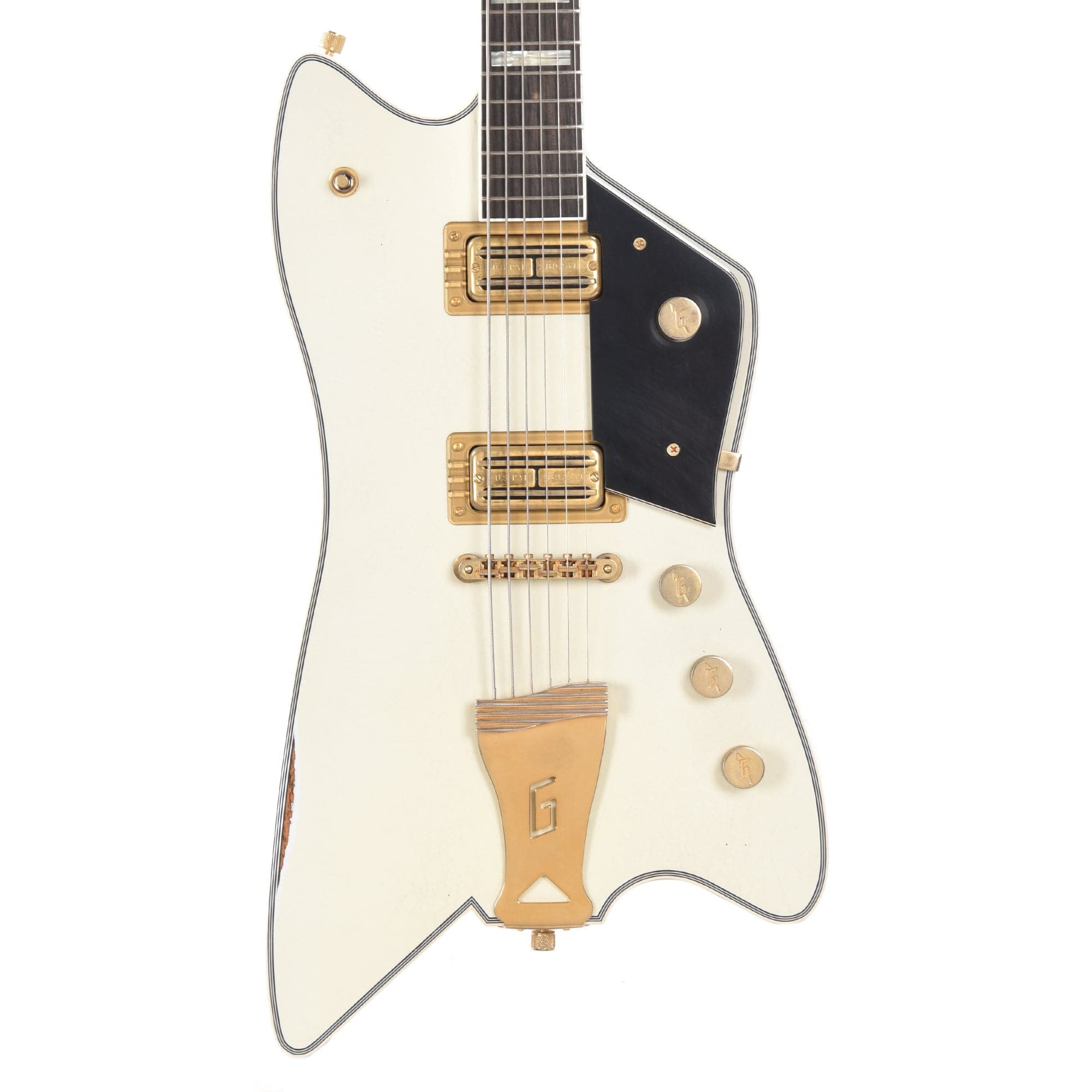 Gretsch Custom Shop G6199-CB Caddy Bo Baritone Relic Aged Olympic White Master Built by Chad Henrichsen Electric Guitars / Solid Body