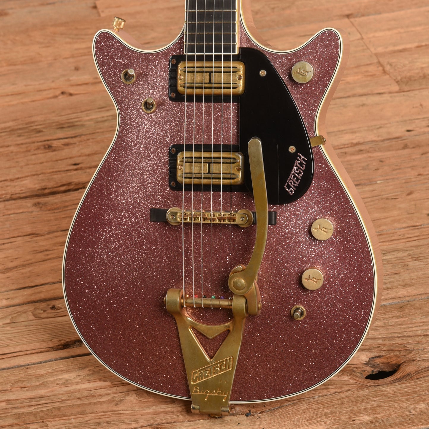 Gretsch Custom Shop Stephen Stern G6128CS Duo-Jet Aged Burgundy Mist 2014 Electric Guitars / Solid Body