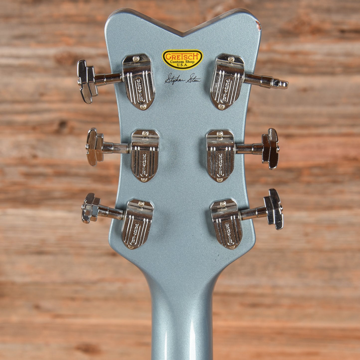 Gretsch Custom Shop Stephen Stern G6134CS Penguin Silver Sparkle 2018 Electric Guitars / Solid Body