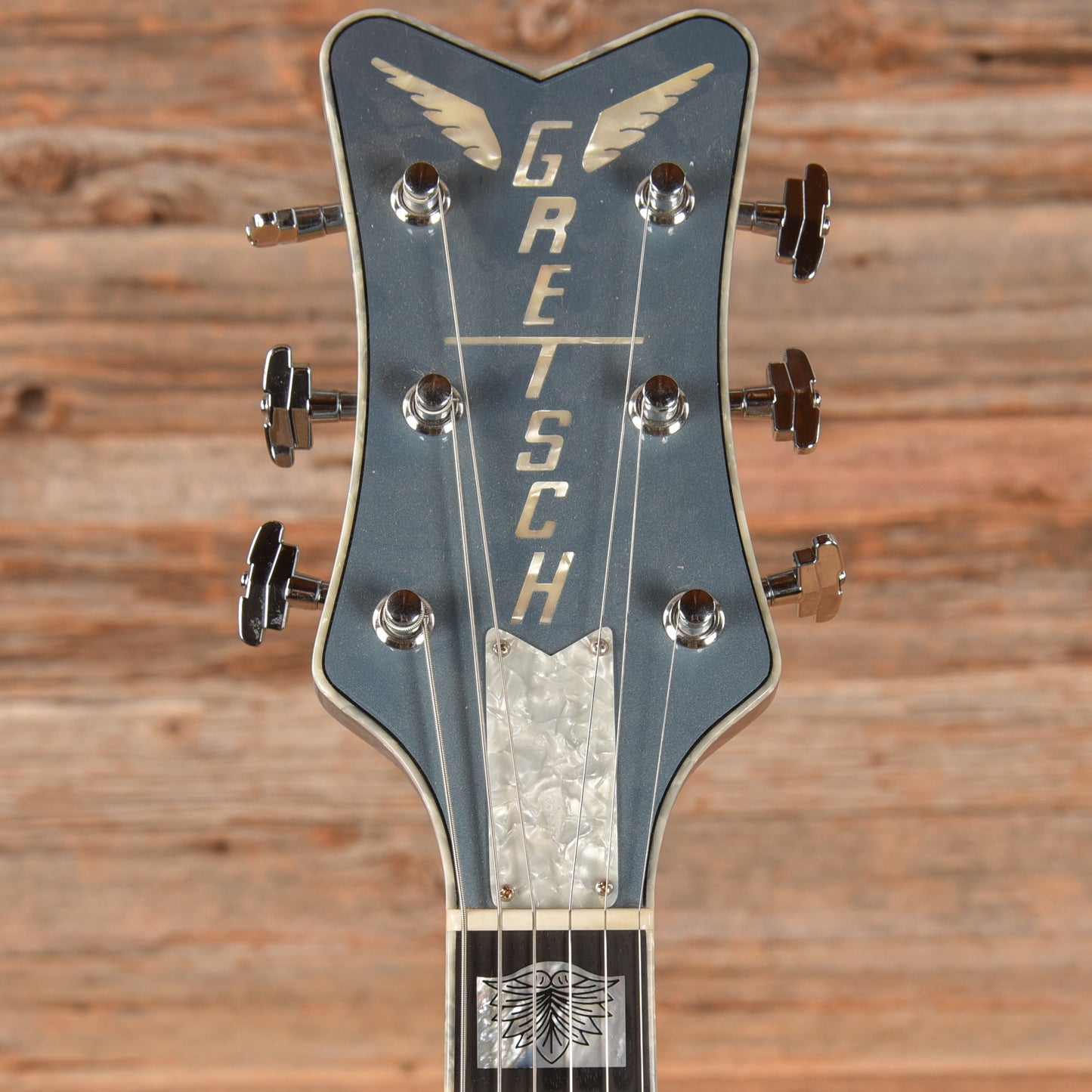 Gretsch Custom Shop Stephen Stern G6134CS Penguin Silver Sparkle 2018 Electric Guitars / Solid Body
