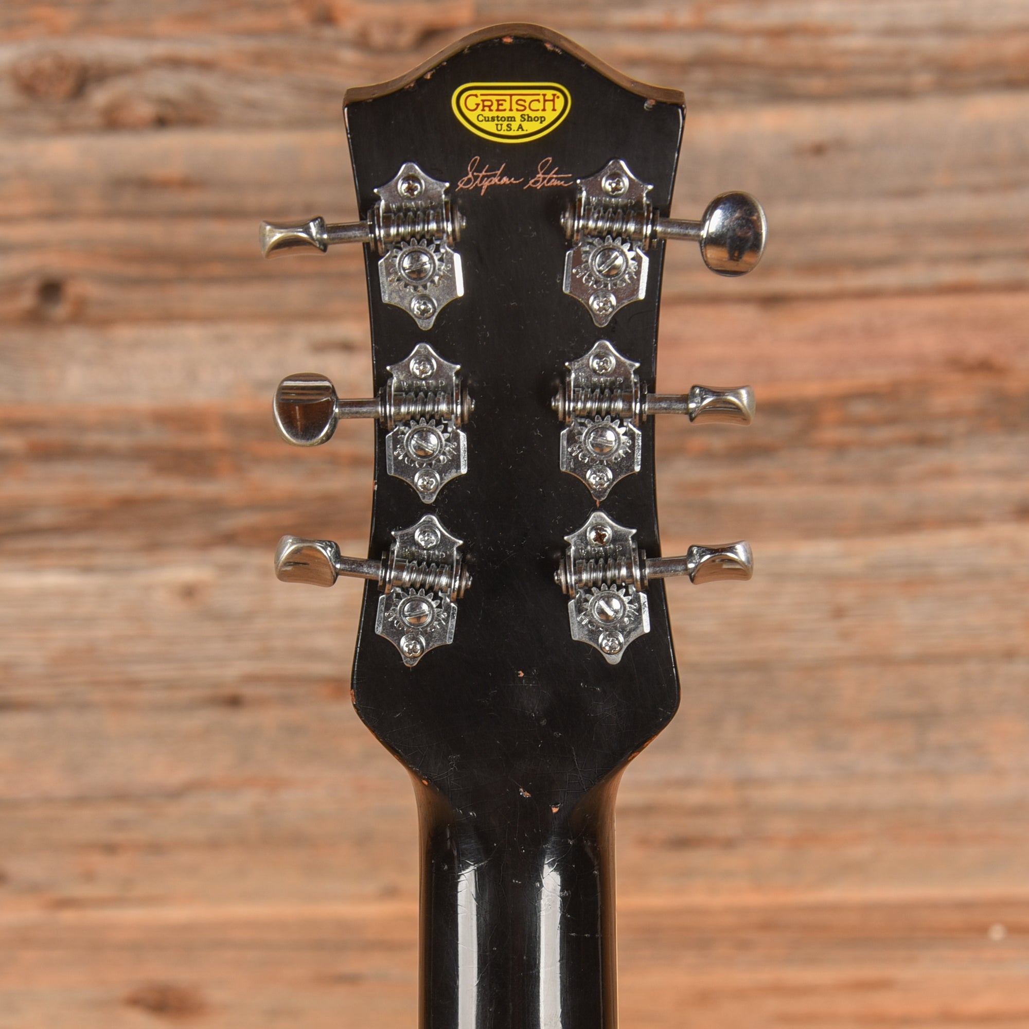 Gretsch Custom Shop Stephen Stern Masterbuilt G6128-CS Duo Jet Relic Champagne Sparkle 2013 Electric Guitars / Solid Body