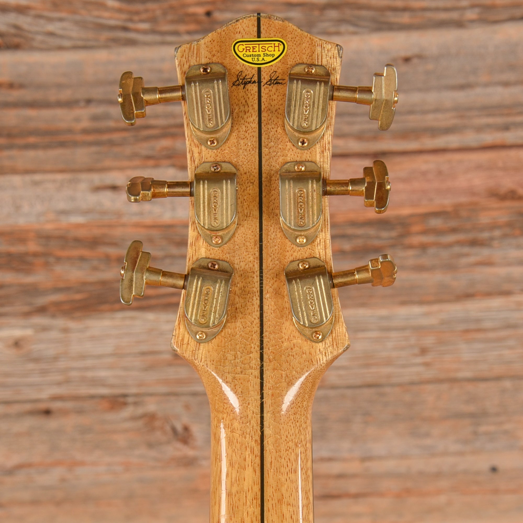 Gretsch Custom Shop Stephen Stern Masterbuilt Korina Caddy Bo Relic w/Brazilian Rosewood Fretboard Natural 2022 Electric Guitars / Solid Body