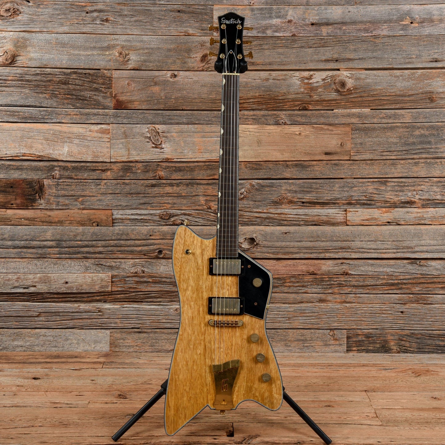 Gretsch Custom Shop Stephen Stern Masterbuilt Korina Caddy Bo Relic w/Brazilian Rosewood Fretboard Natural 2022 Electric Guitars / Solid Body