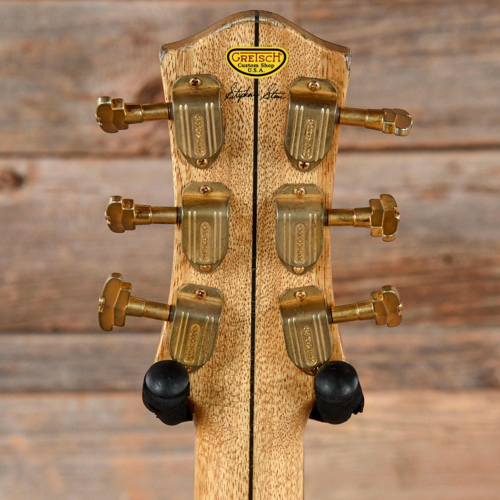 Gretsch Custom Shop Stephen Stern Masterbuilt Korina Caddy Bo Relic w/Brazilian Rosewood Fretboard Natural 2022 Electric Guitars / Solid Body