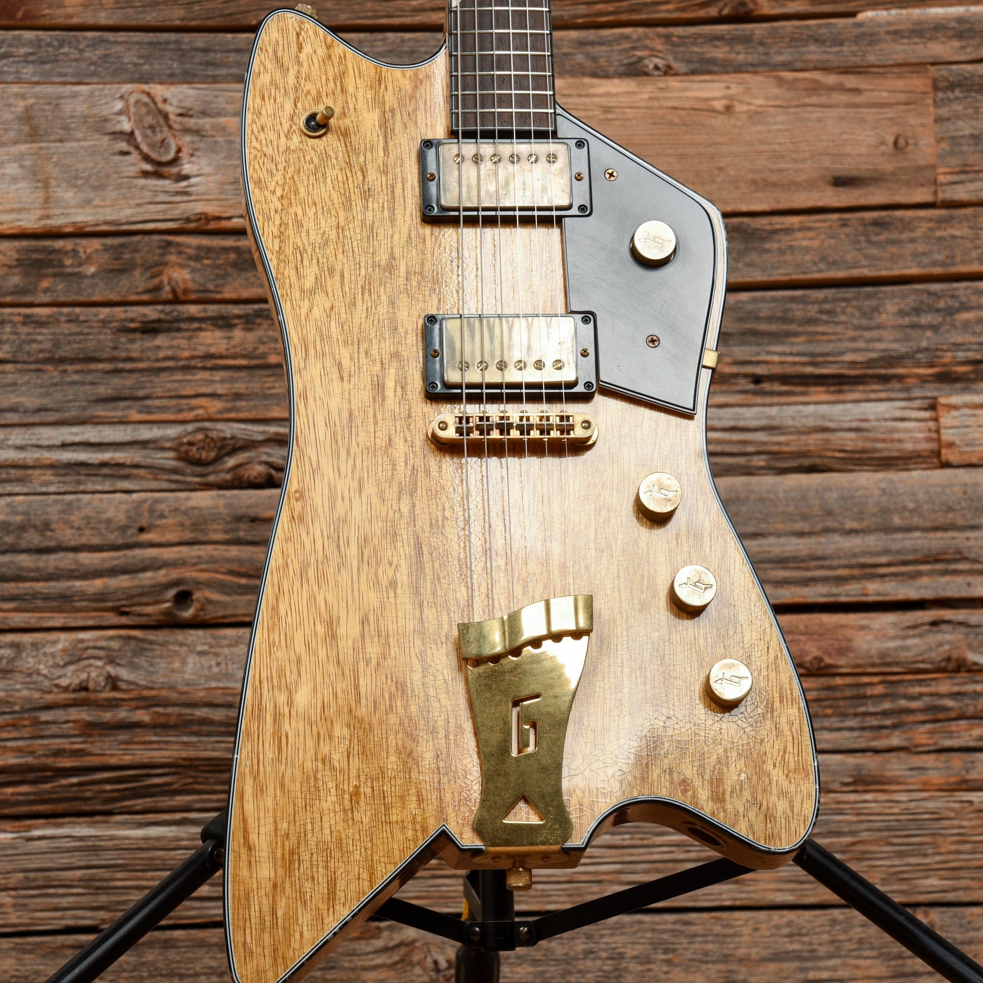 Gretsch Custom Shop Stephen Stern Masterbuilt Korina Caddy Bo Relic w/Brazilian Rosewood Fretboard Natural 2022 Electric Guitars / Solid Body