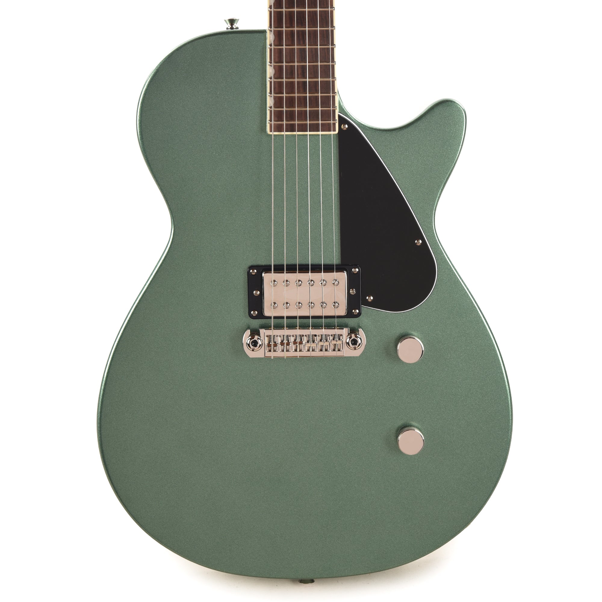 Gretsch Electromatic Jet Club 1 Pickup Steel Olive Electric Guitars / Solid Body