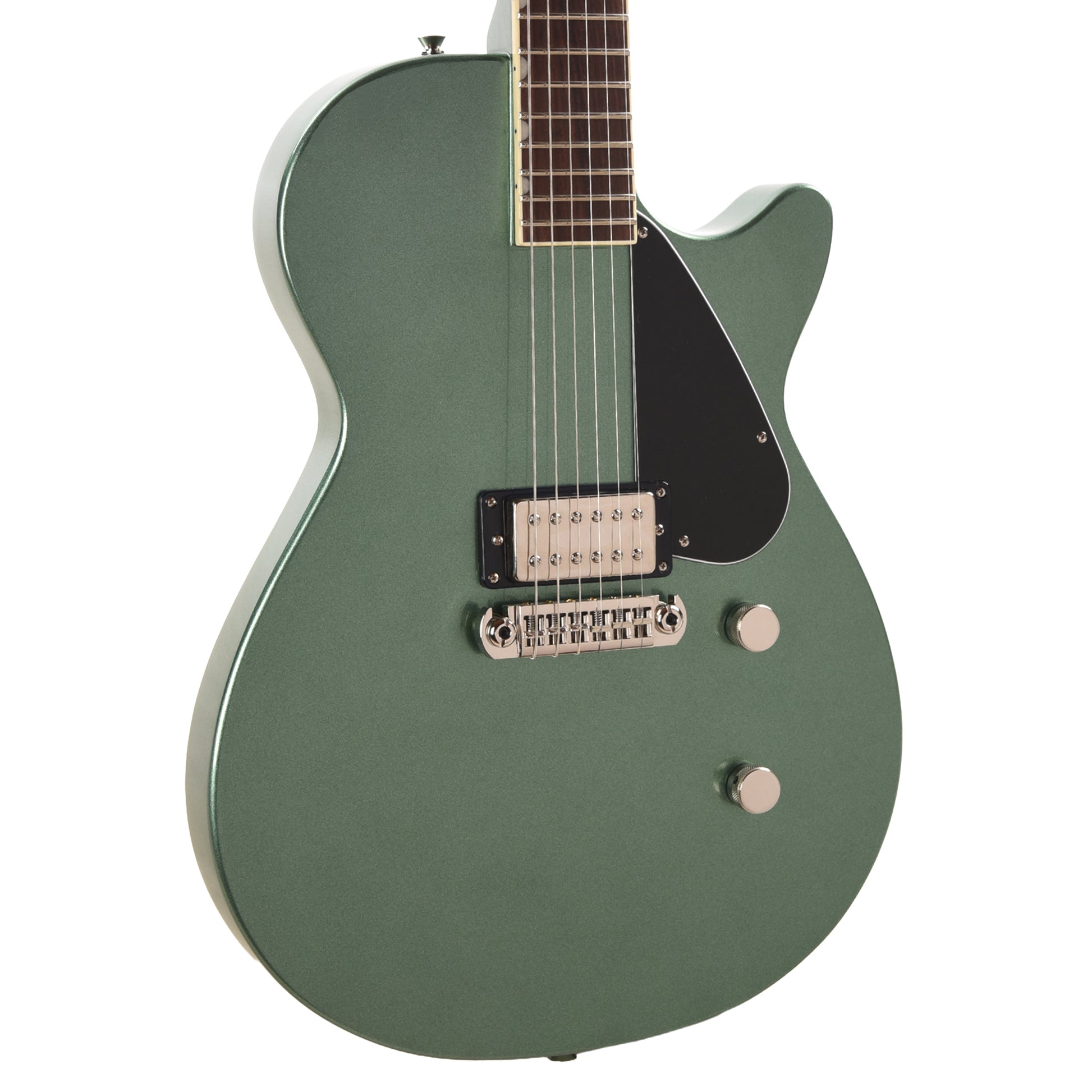 Gretsch Electromatic Jet Club 1 Pickup Steel Olive Electric Guitars / Solid Body