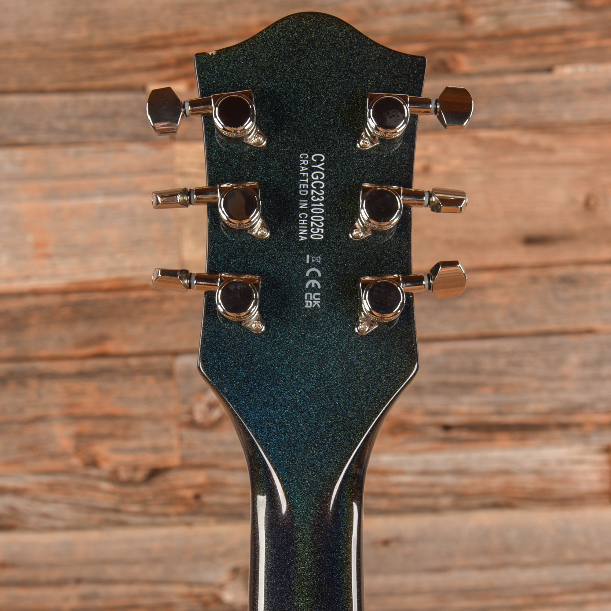 Gretsch Electromatic John Gourley Broadkaster Center Block Iridescent Black 2023 Electric Guitars / Solid Body