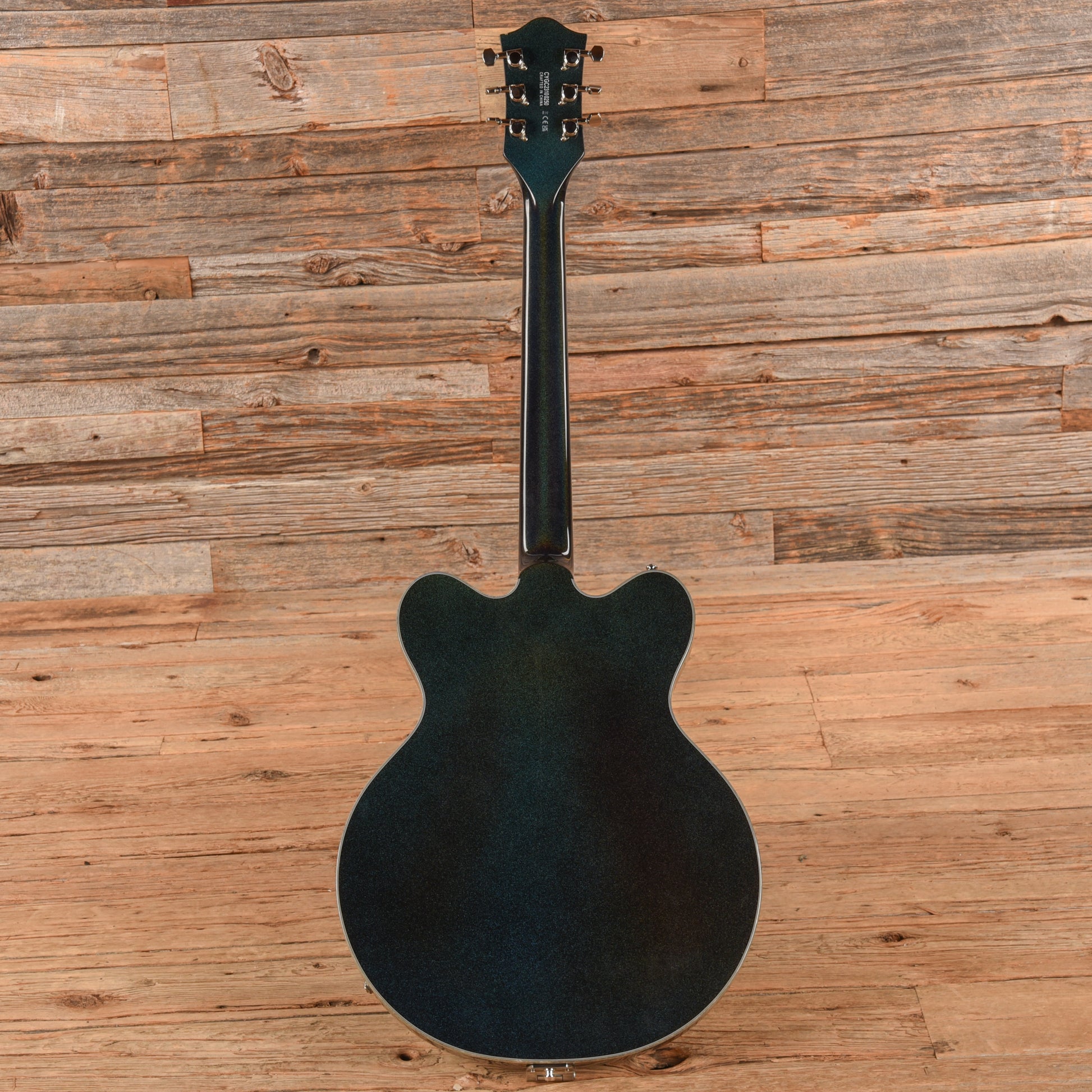 Gretsch Electromatic John Gourley Broadkaster Center Block Iridescent Black 2023 Electric Guitars / Solid Body