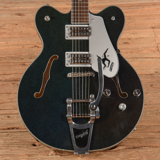 Gretsch Electromatic John Gourley Broadkaster Center Block Iridescent Black 2023 Electric Guitars / Solid Body