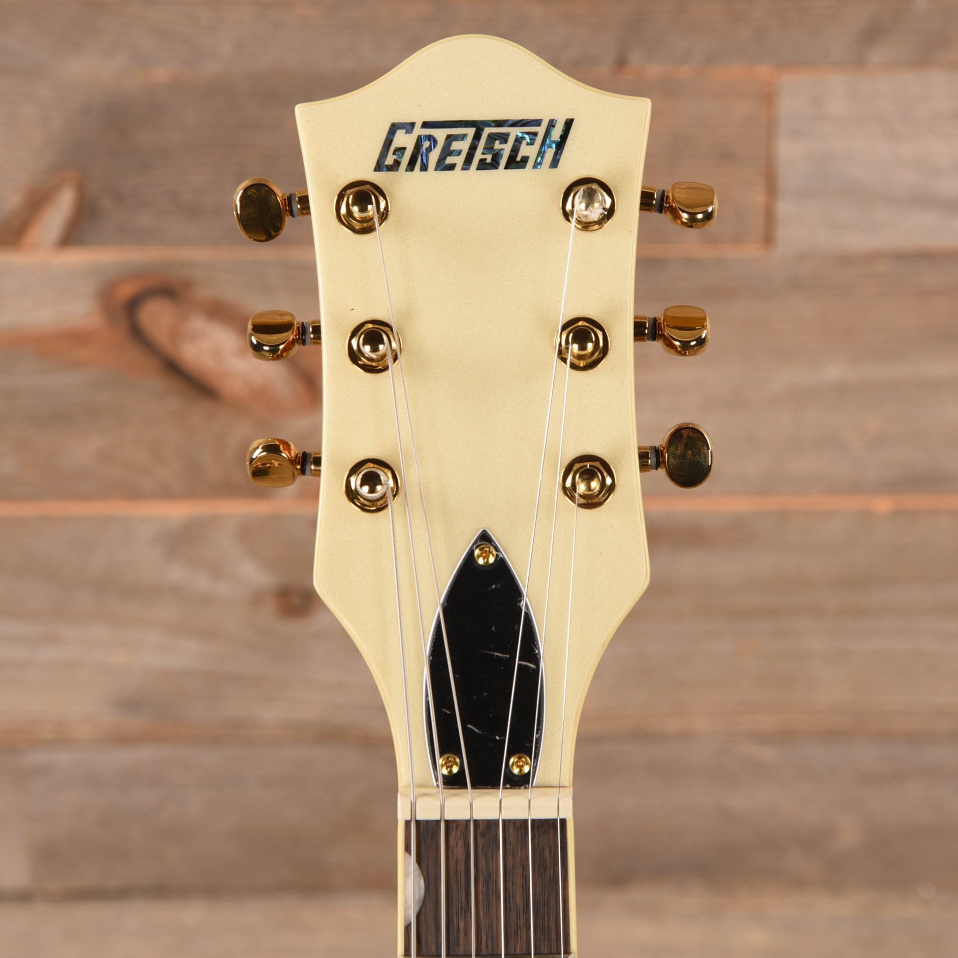Gretsch Electromatic Pristine LTD Center Block Double-Cut with Bigsby White Gold Electric Guitars / Solid Body