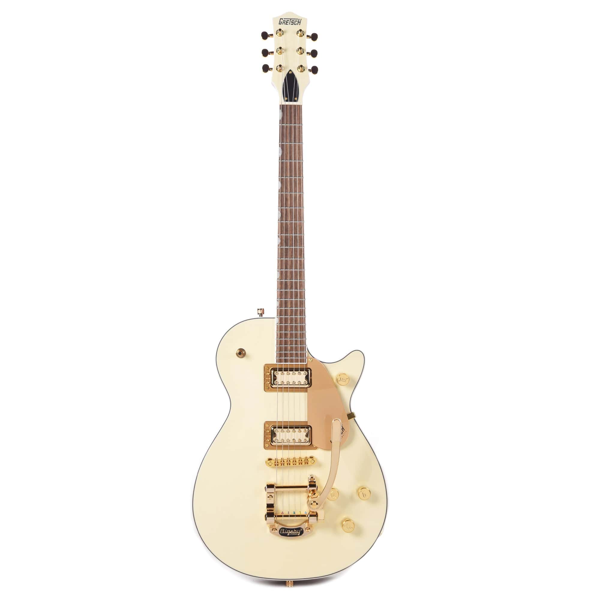Gretsch Electromatic Pristine LTD Jet Single-Cut with Bigsby White Gold Electric Guitars / Solid Body