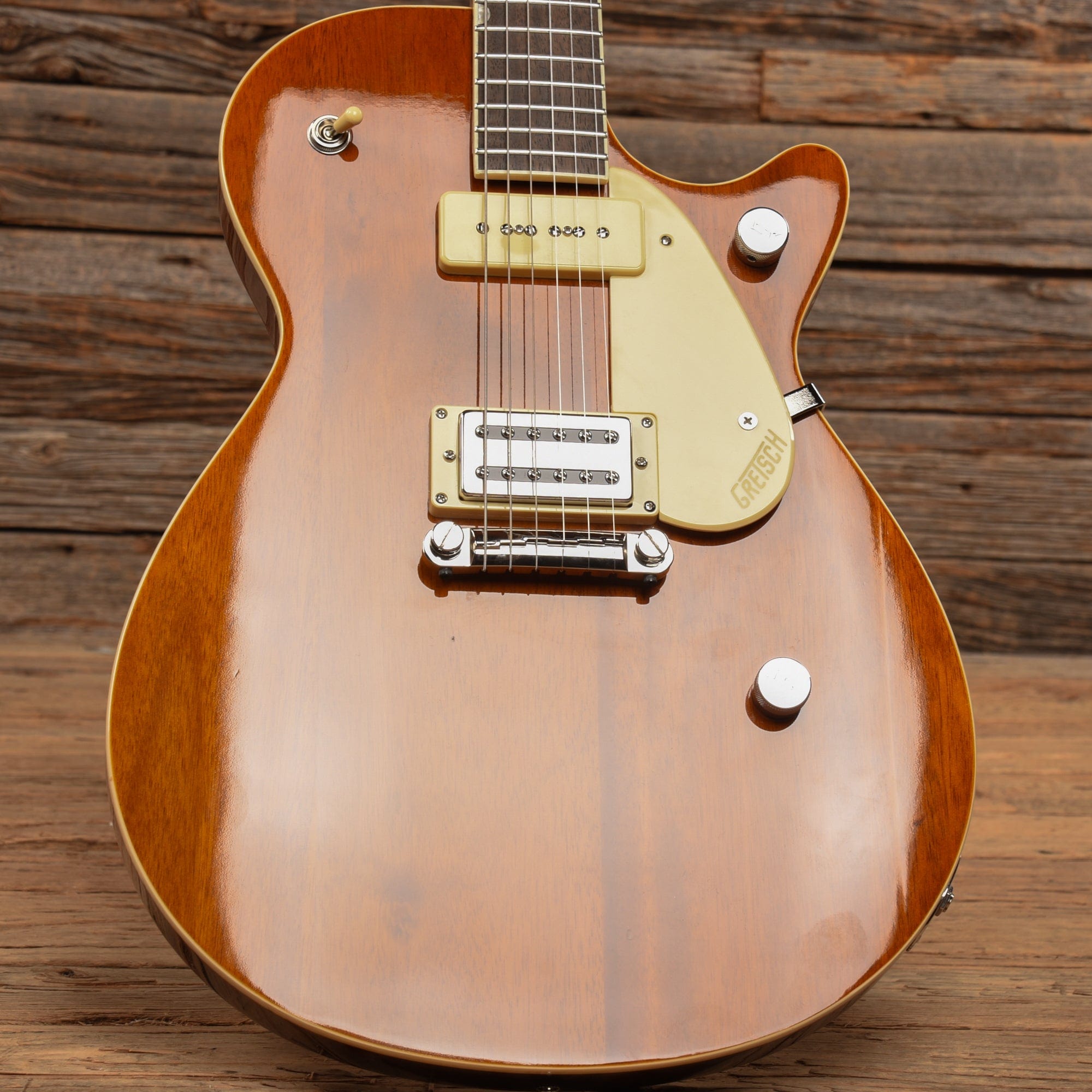 Gretsch G2215-P90 Streamliner Jr Jet Single Barrel Stain 2022 Electric Guitars / Solid Body