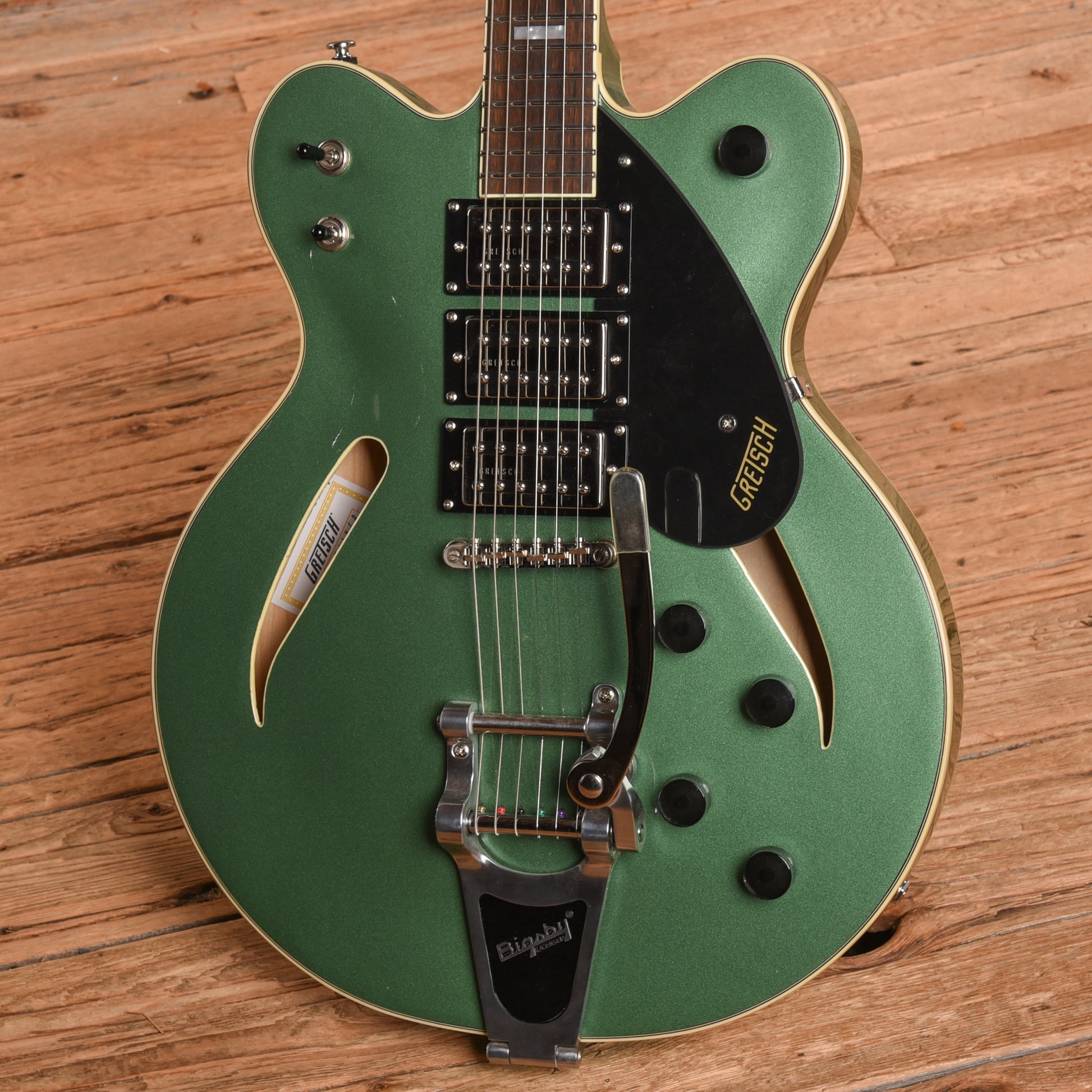 Gretsch G2627T Streamliner Center Block 3-Pickup Georgia Green 2022 Electric Guitars / Solid Body