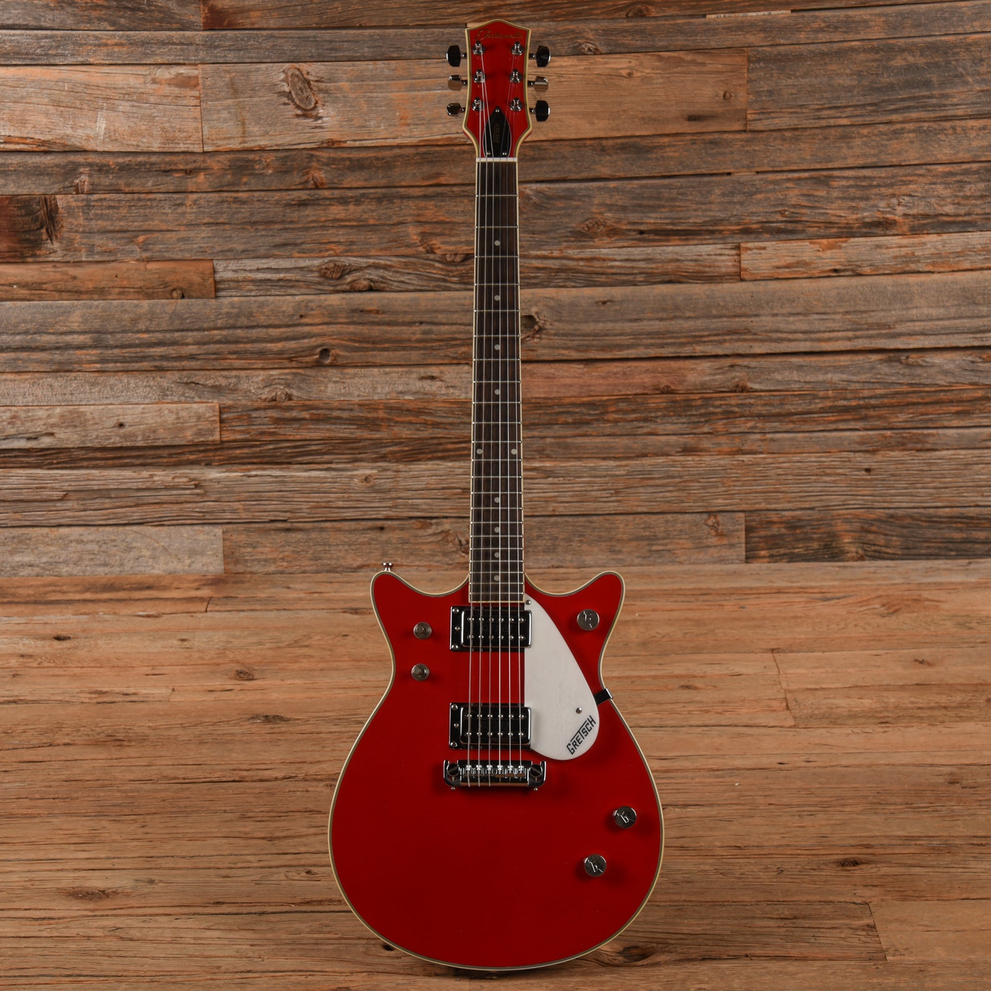 ギター GRETSCH ELECTROMATIC G291 DOUBLE JET Gretsch G2923 Electromatic Double Jet Red – Chicago Music Exchange