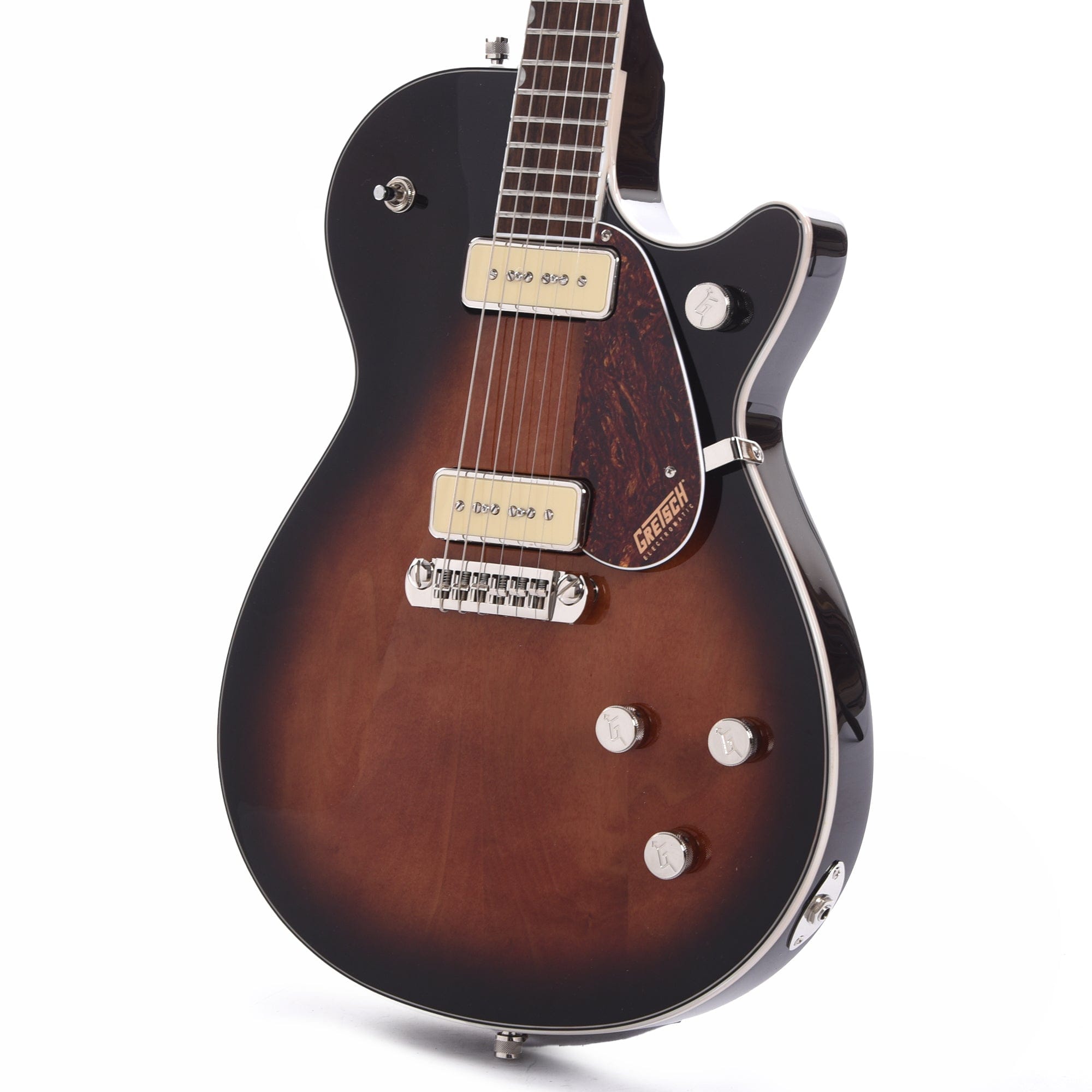 Gretsch G5210-P90 Electromatic Jet Two 90 Single-Cut with Wraparound Single Barrel Burst Electric Guitars / Solid Body