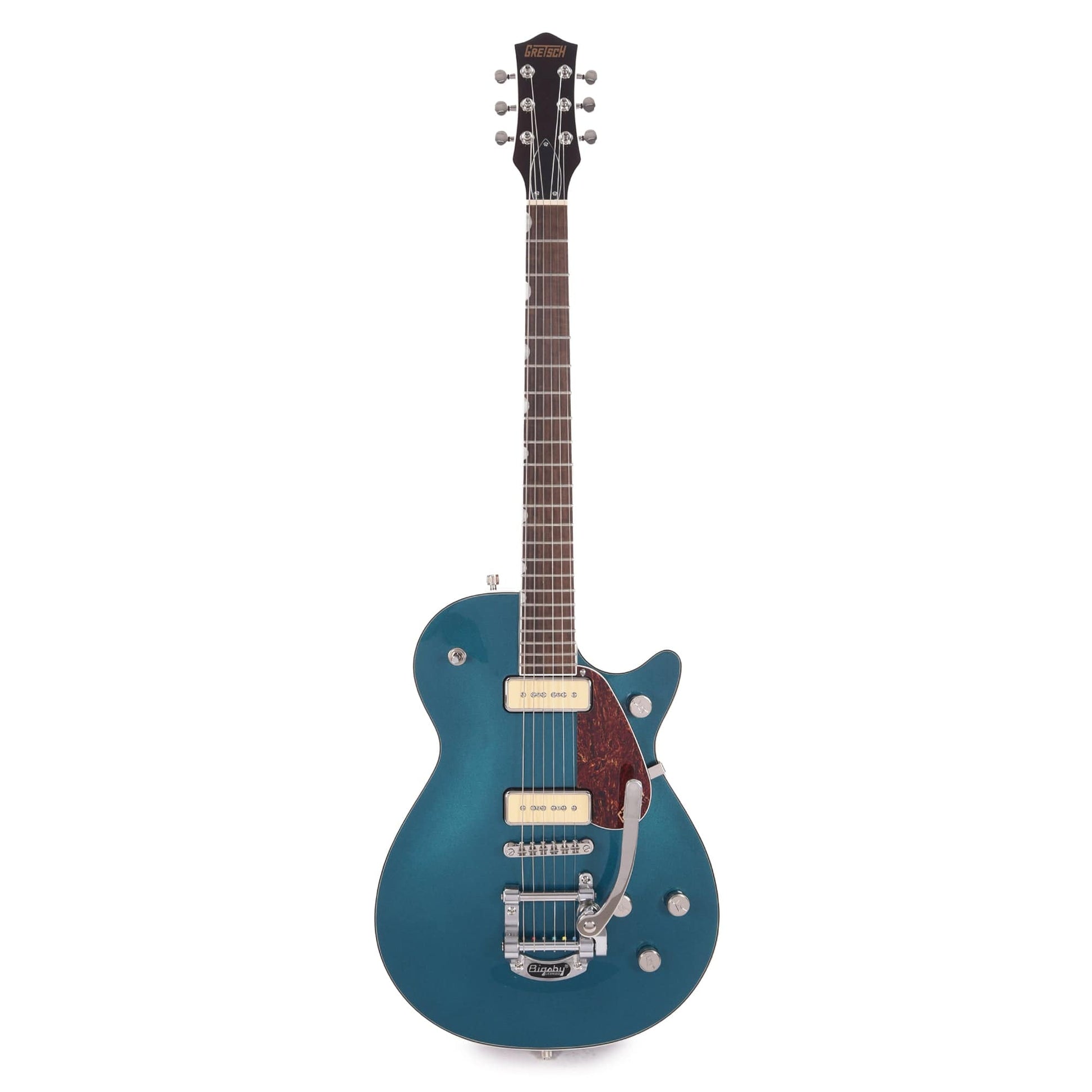 Gretsch G5210T-P90 Electromatic Jet Two 90 Single-Cut with Bigsby Petrol Electric Guitars / Solid Body