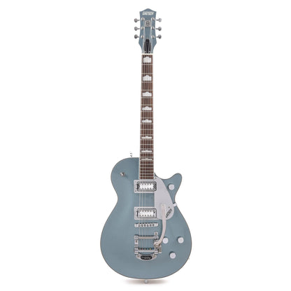 Gretsch G5230T-140 Electromatic 140th Double Platinum Jet with Bigsby Two-Tone Stone Platinum/Pearl Platinum Electric Guitars / Solid Body
