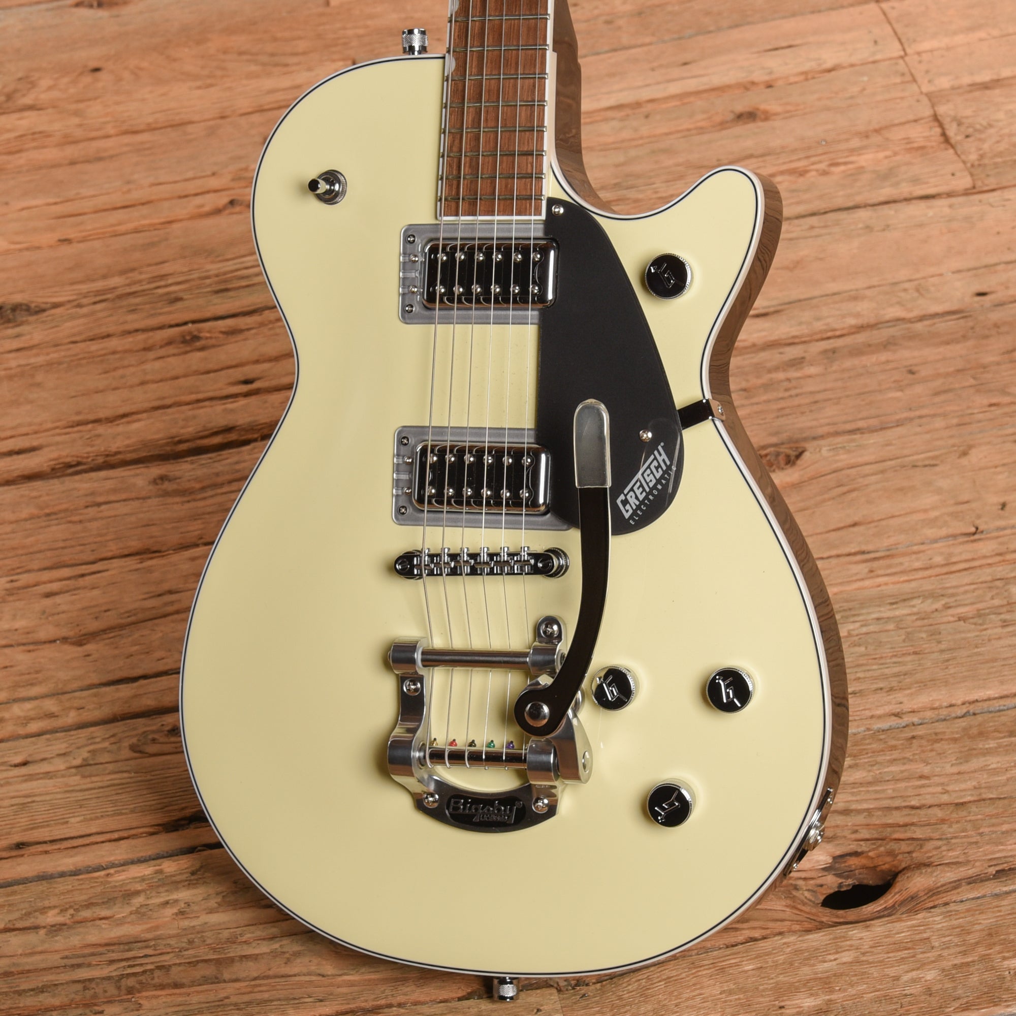 Gretsch G5230T Electromatic Jet FT with Bigsby Two-Tone Vintage White/ London Grey 2025 Electric Guitars / Solid Body
