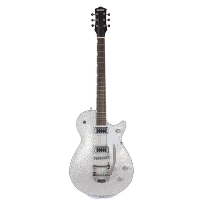 Gretsch G5230T Electromatic Sparkle Jet FT Single-Cut with Bigsby Silver Sparkle Electric Guitars / Solid Body