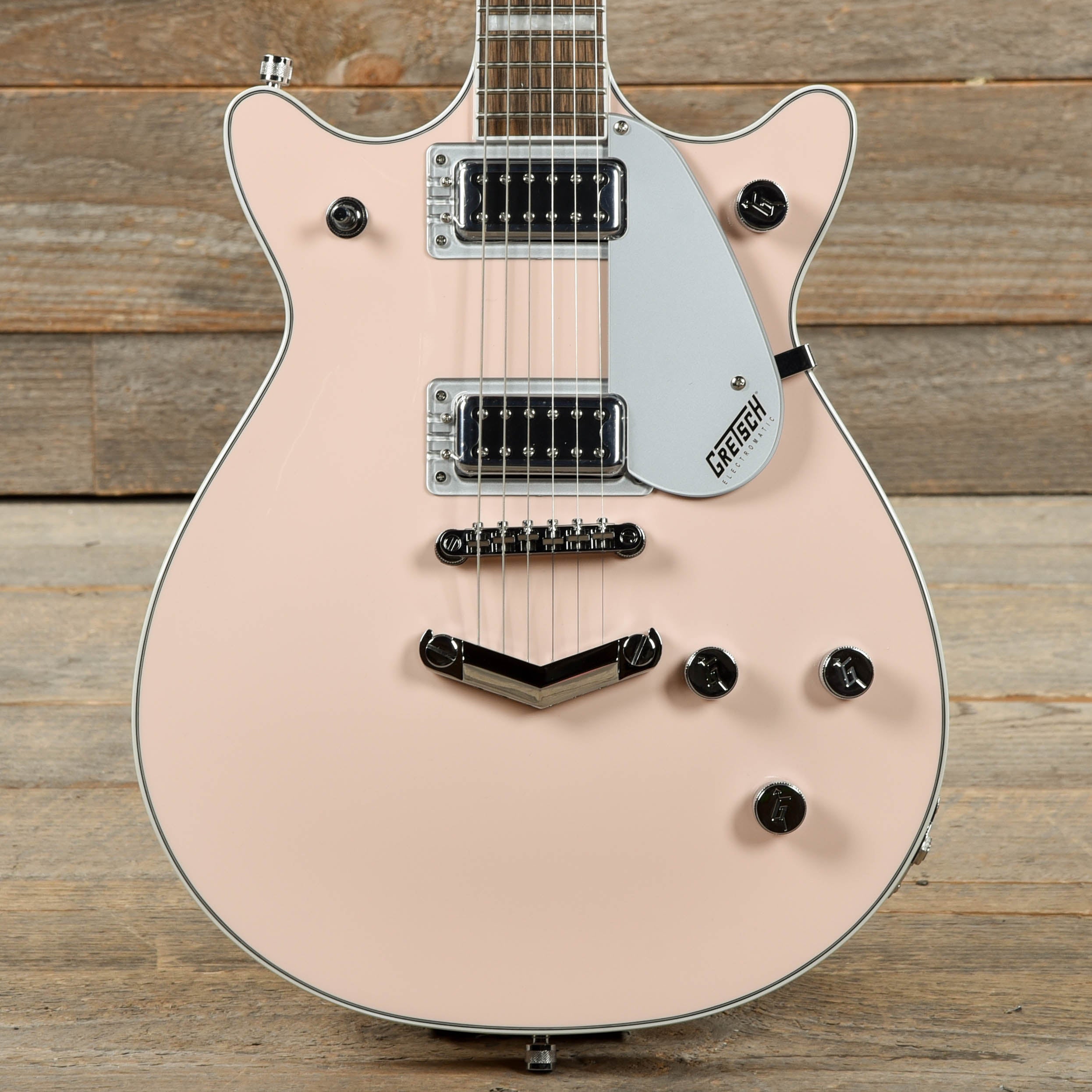 Gretsch G5232 Electromatic Double Jet FT Shell Pink Electric Guitars / Solid Body