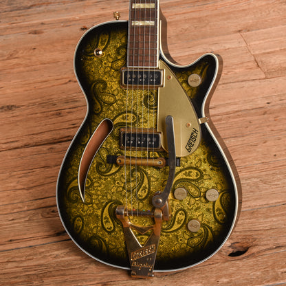 Gretsch G6128-CS '55 Duo Jet Master Built by Stephen Stern Gold Paisley 2020 Electric Guitars / Solid Body