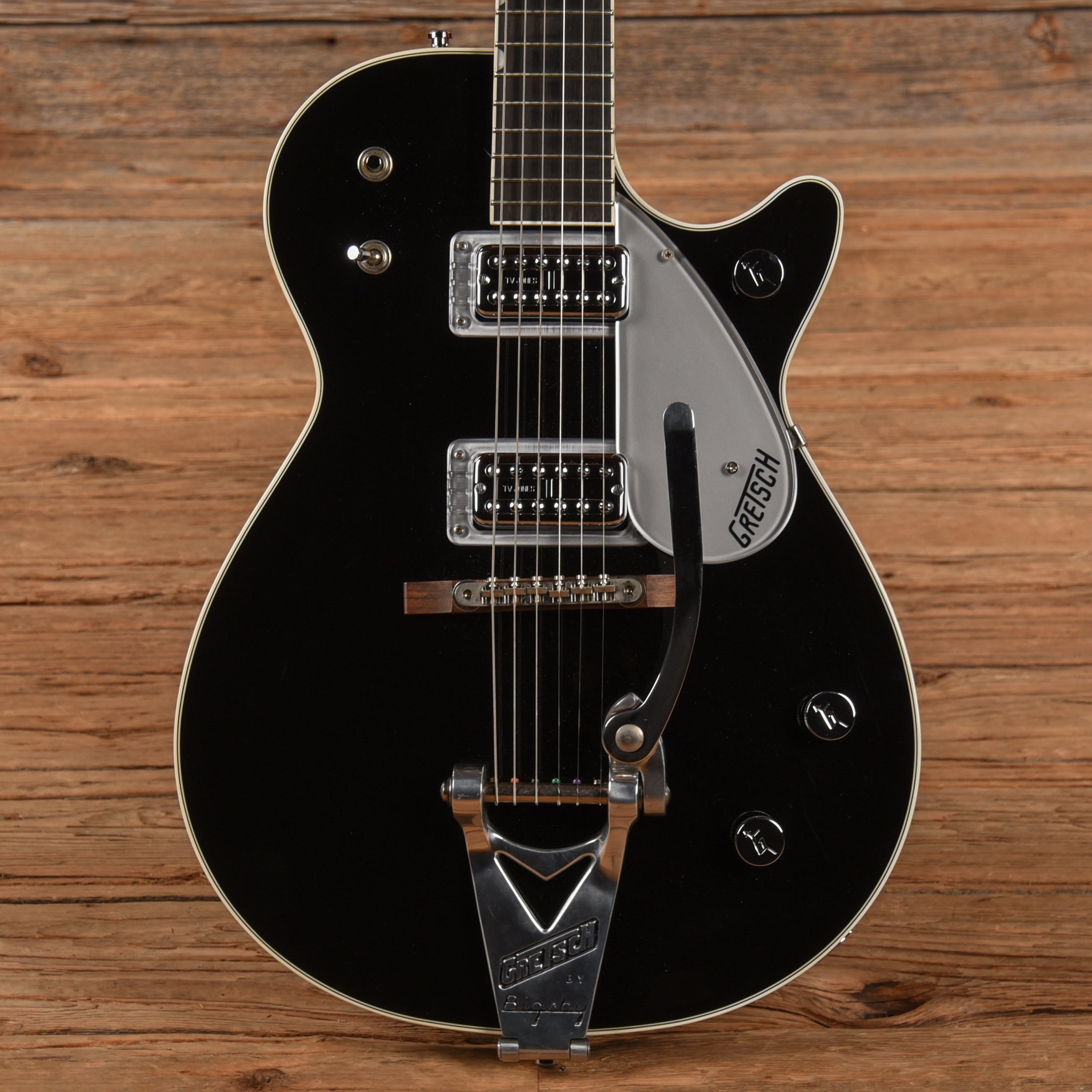 Gretsch G6128T-TVP Power Jet with Bigsby Black 2013 Electric Guitars / Solid Body