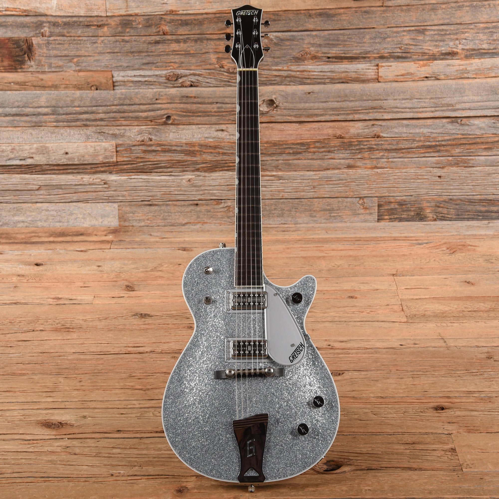 Gretsch G6129 Silver Jet Silver Sparkle 2004 Electric Guitars / Solid Body