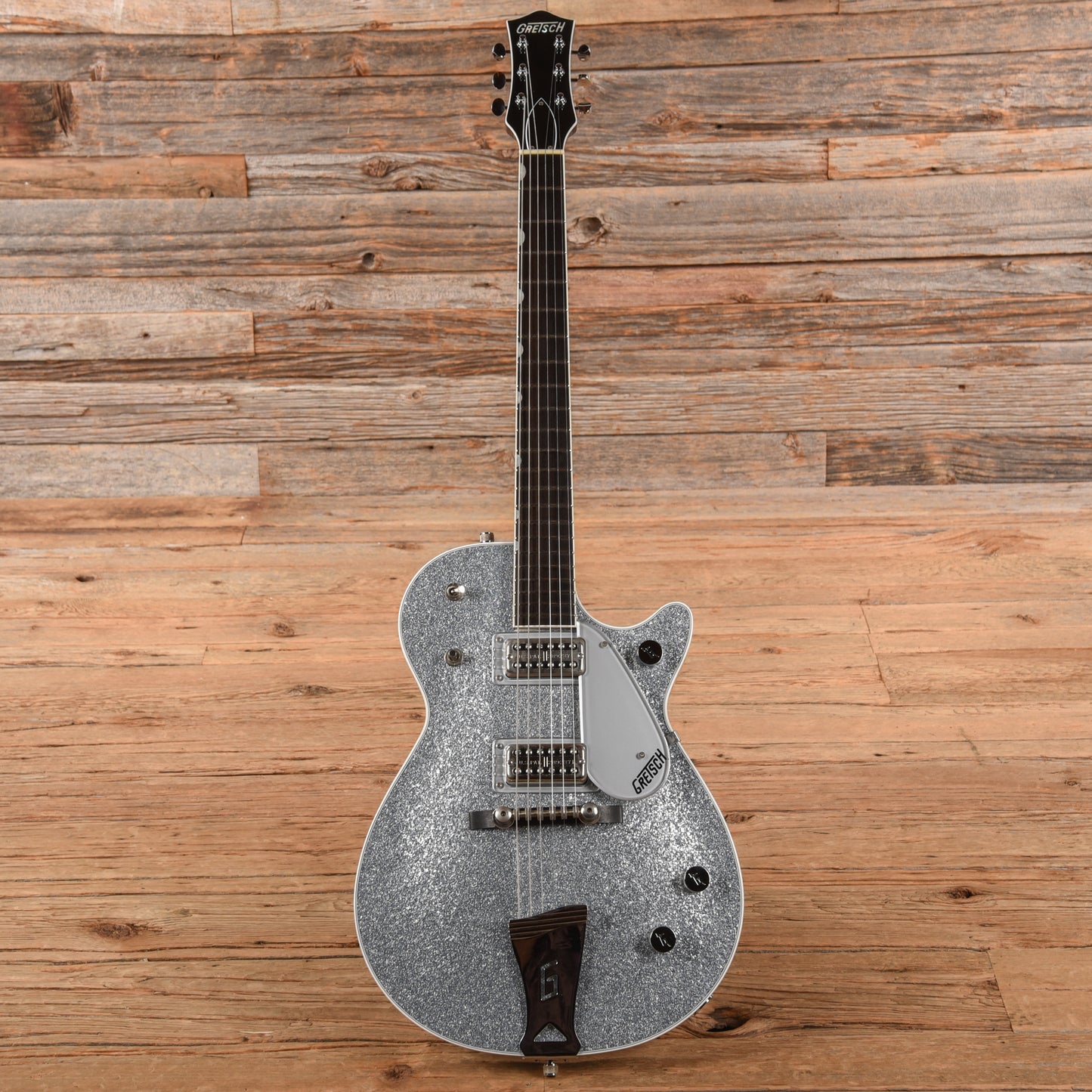 Gretsch G6129 Silver Jet Silver Sparkle 2004 Electric Guitars / Solid Body