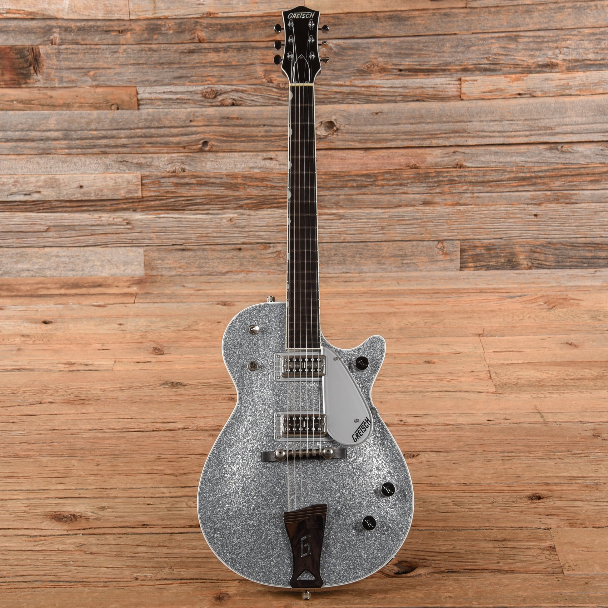 Gretsch G6129 Silver Jet Silver Sparkle 2004 Electric Guitars / Solid Body