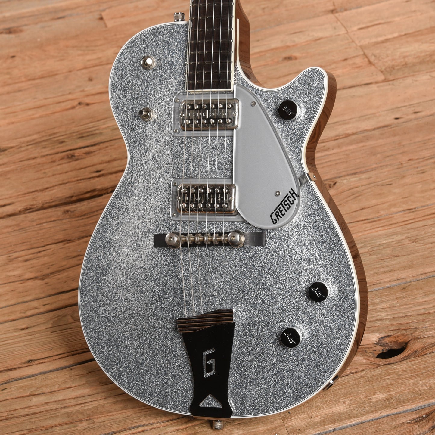 Gretsch G6129 Silver Jet Silver Sparkle 2004 Electric Guitars / Solid Body