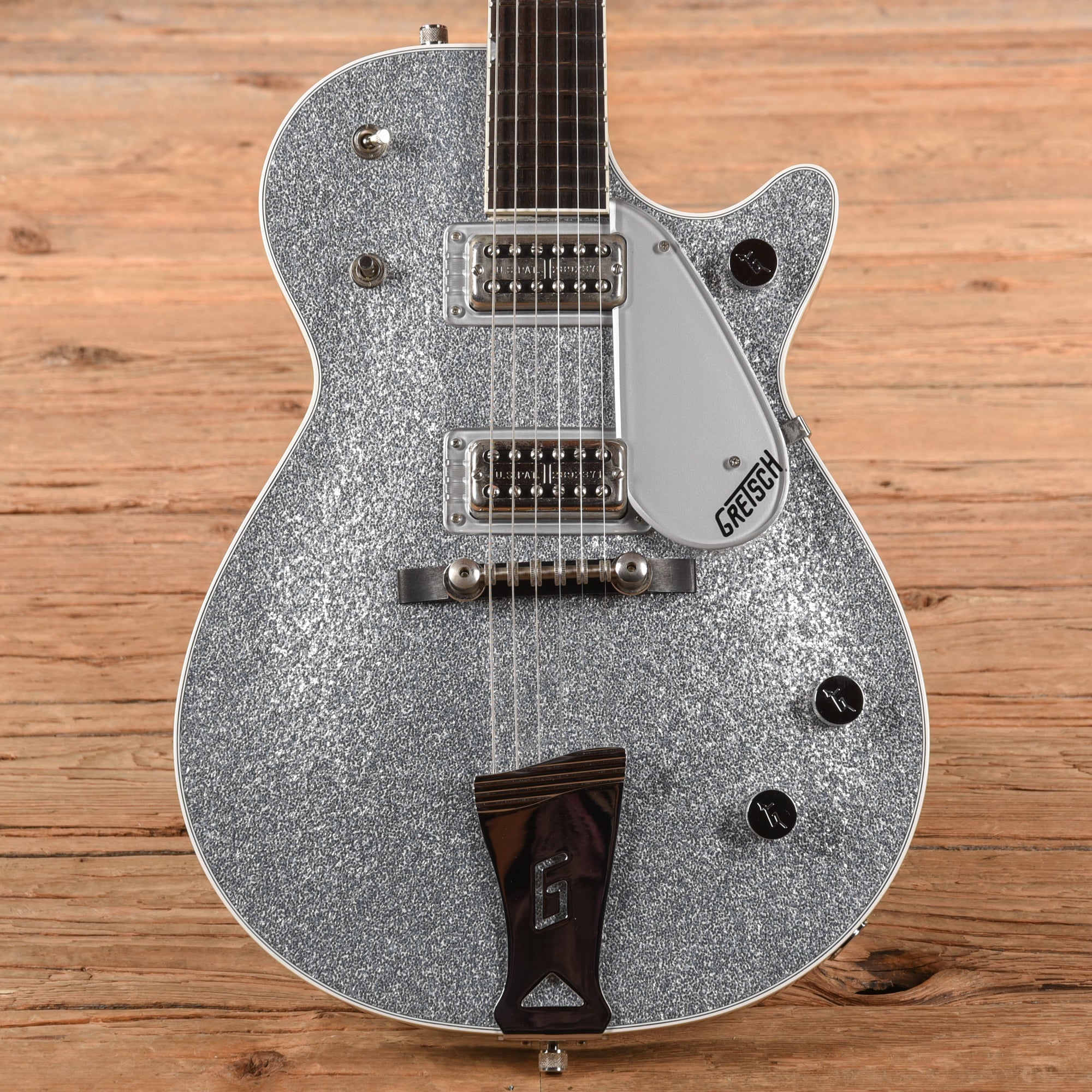 Gretsch G6129 Silver Jet Silver Sparkle 2004 Electric Guitars / Solid Body