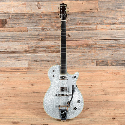 Gretsch G6129T-59 Vintage Select '59 Silver Jet with Bigsby Sparkle 2019 Electric Guitars / Solid Body