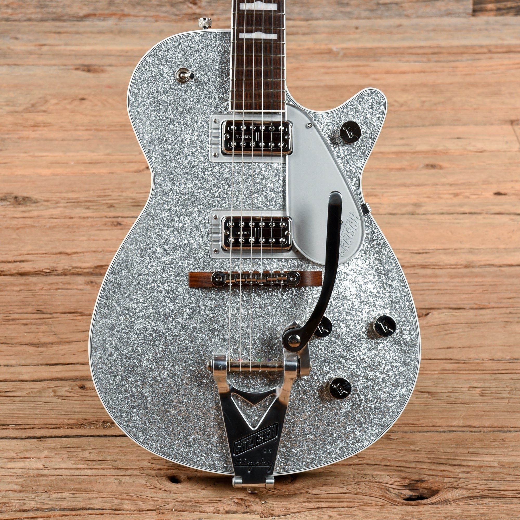 Gretsch G6129T-89 Vintage Select '89 Sparkle Jet Silver Sparkle 2021 Electric Guitars / Solid Body