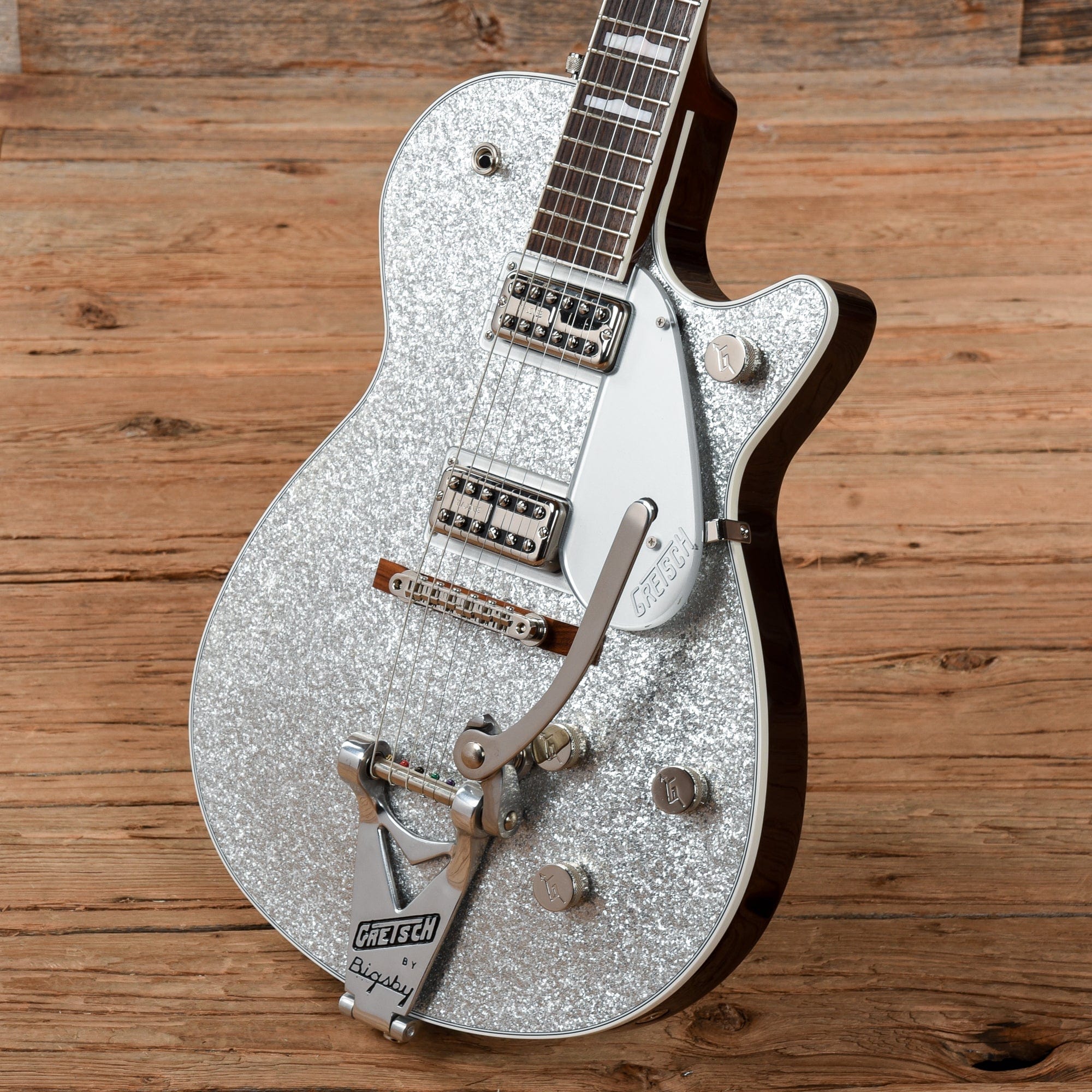 Gretsch G6129T-89 Vintage Select '89 Sparkle Jet Silver Sparkle 2021 Electric Guitars / Solid Body