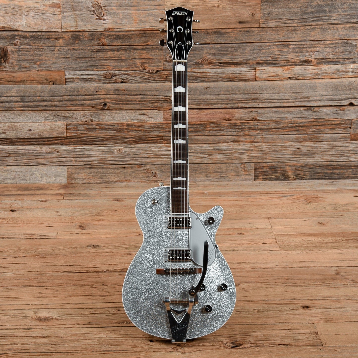 Gretsch G6129T-89 Vintage Select '89 Sparkle Jet Silver Sparkle 2021 Electric Guitars / Solid Body