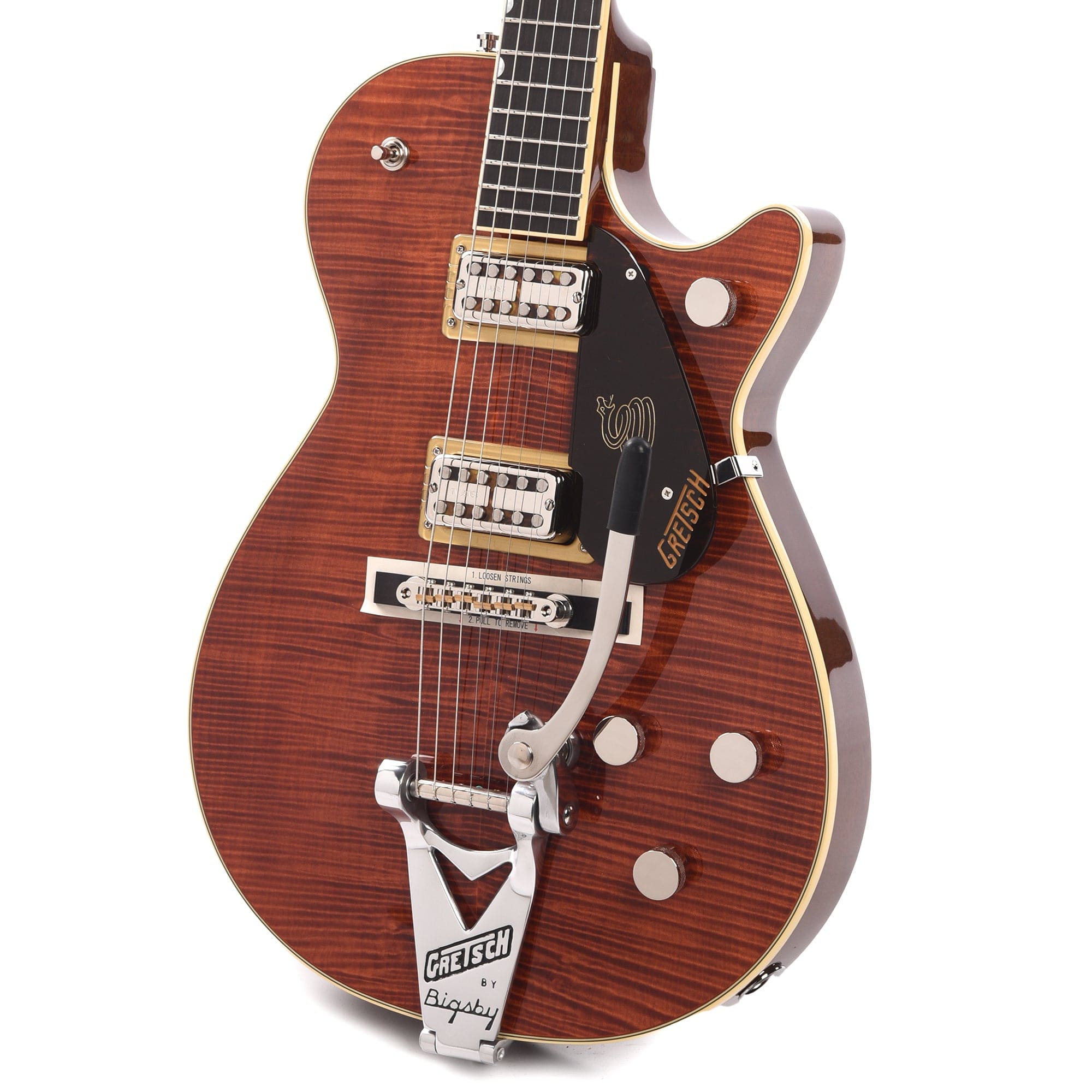 Gretsch G6130T Limited Edition Sidewinder w/String-Thru Bigsby Bourbon ...