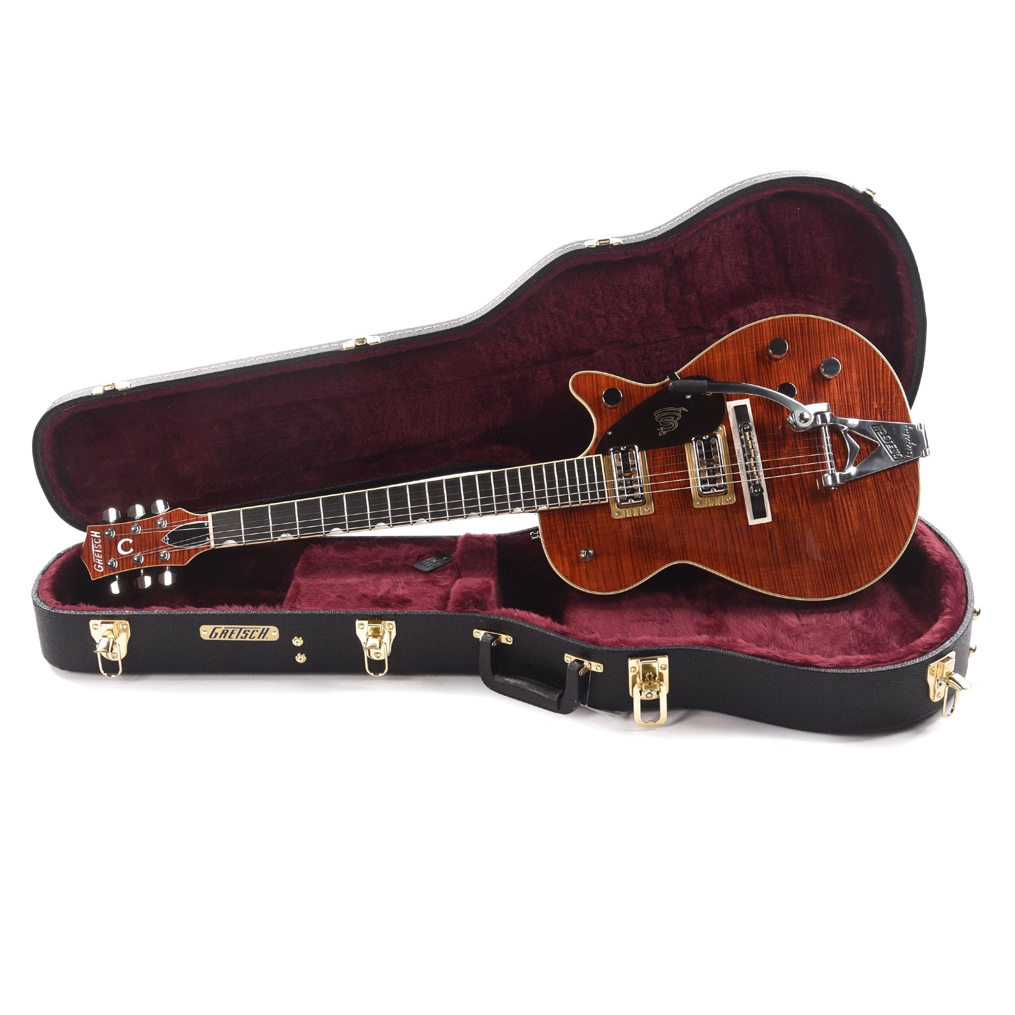 Gretsch G6130T Limited Edition Sidewinder w/String-Thru Bigsby Bourbon Stain Electric Guitars / Solid Body