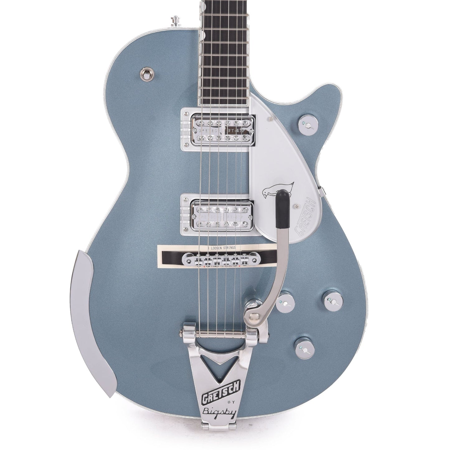 Gretsch G6134T-140 LTD 140th Double Platinum Penguin Two-Tone Stone Platinum/Pure Platinum Electric Guitars / Solid Body