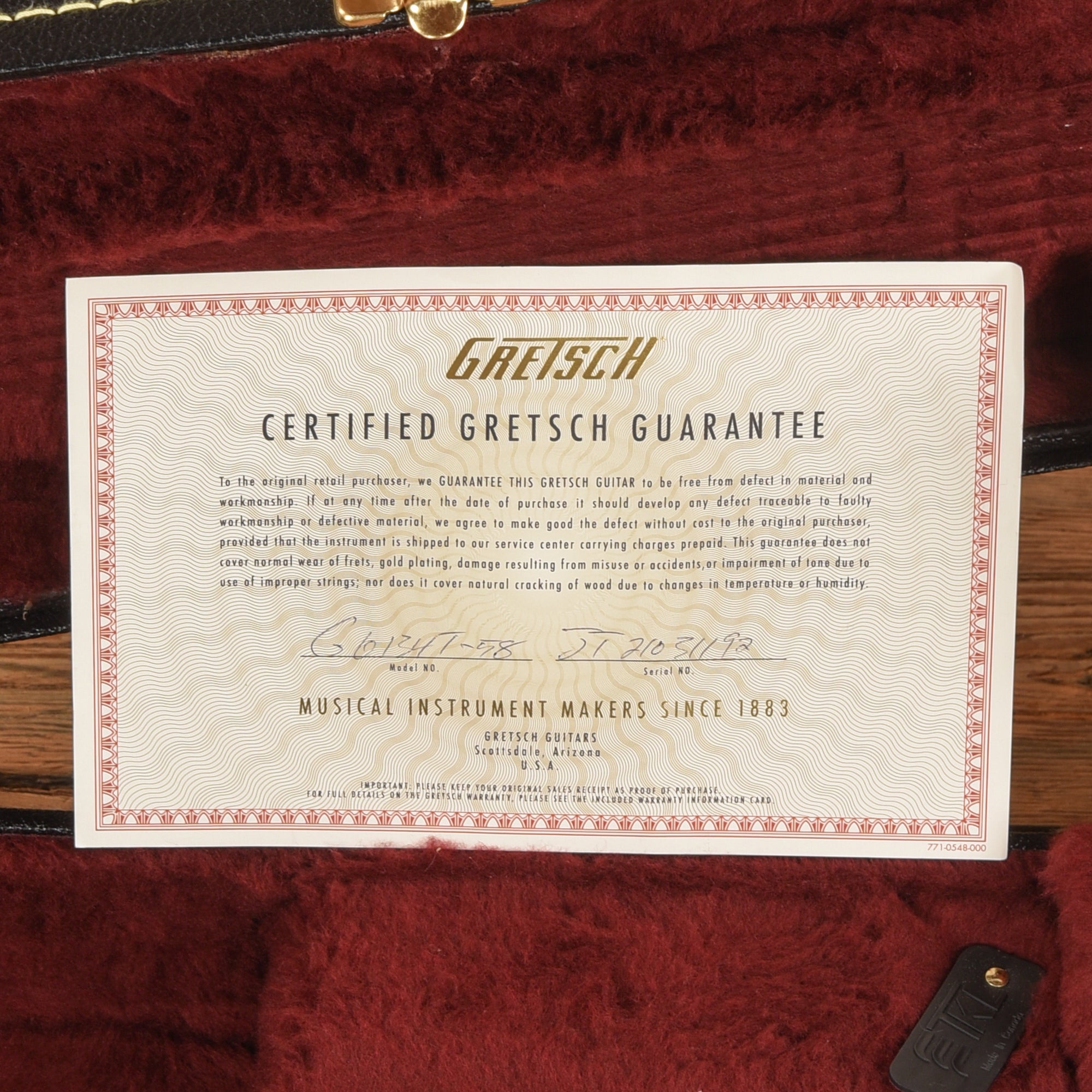 Gretsch G6134T-58 Vintage Select Penguin White 2021 Electric Guitars / Solid Body