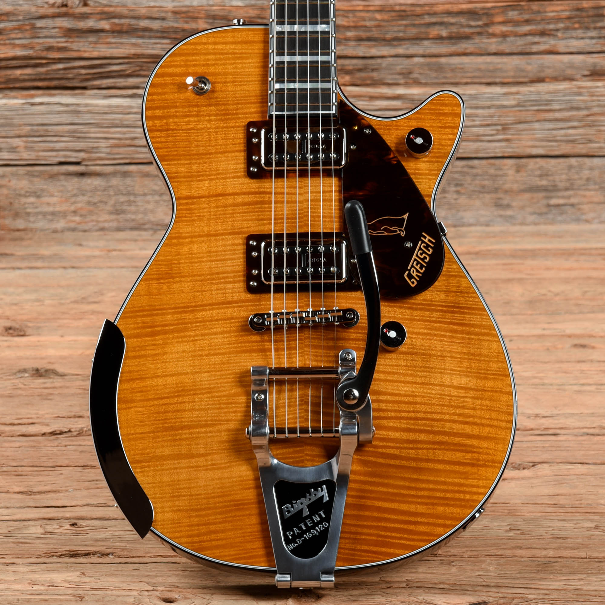 Gretsch G6134TFM-NH Amber 2022 Electric Guitars / Solid Body