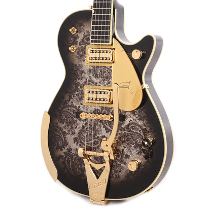 Gretsch G6134TG Limited Edition Paisley Penguin w/String-Thru Bigsby Black Paisley Electric Guitars / Solid Body