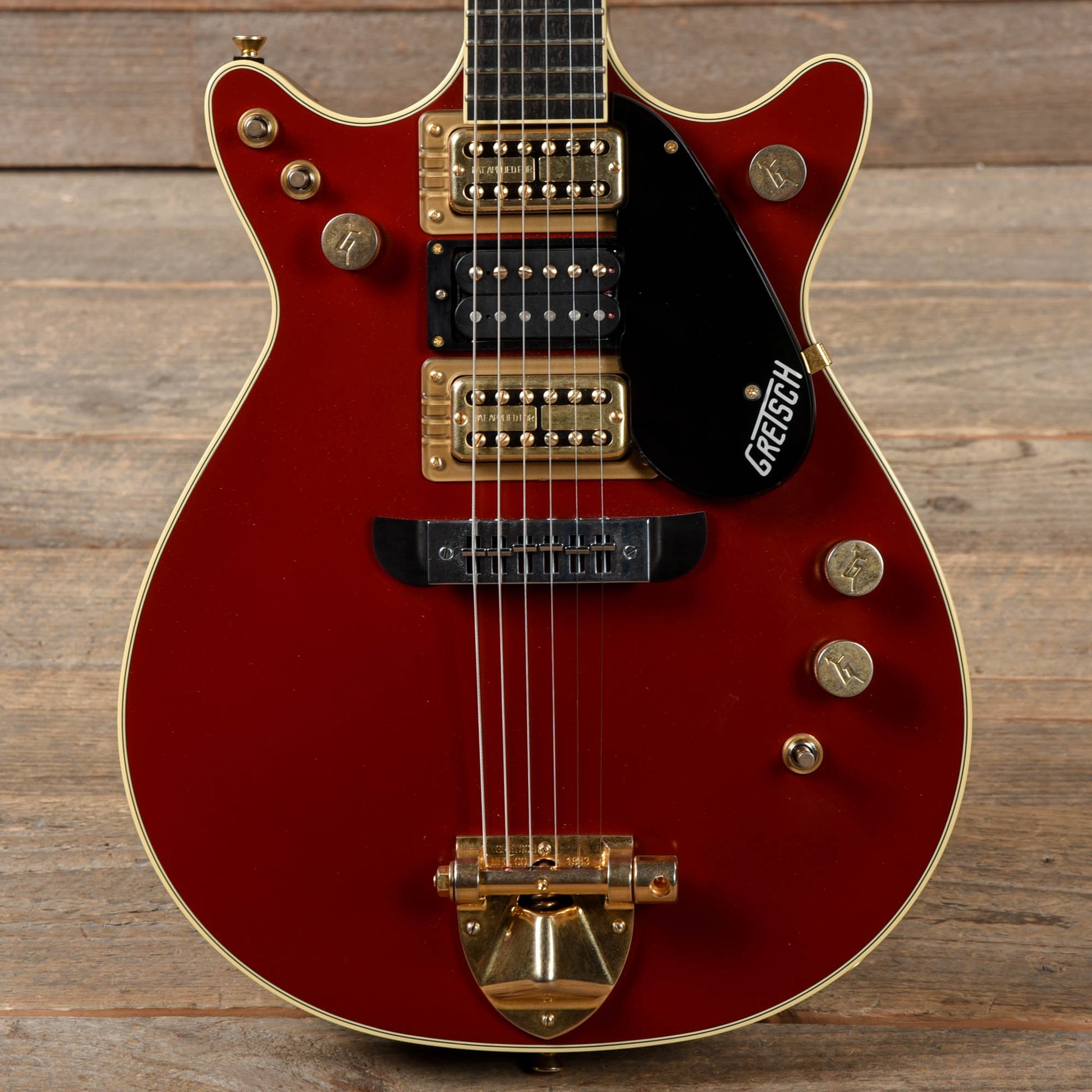 Gretsch Limited Edition G6131G-MY-RB Malcolm Young Signature Jet Firebird Red Electric Guitars / Solid Body