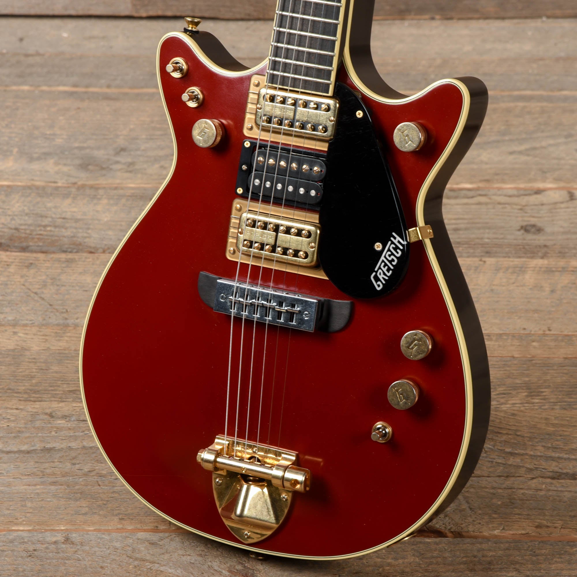 Gretsch Limited Edition G6131G-MY-RB Malcolm Young Signature Jet Firebird Red Electric Guitars / Solid Body