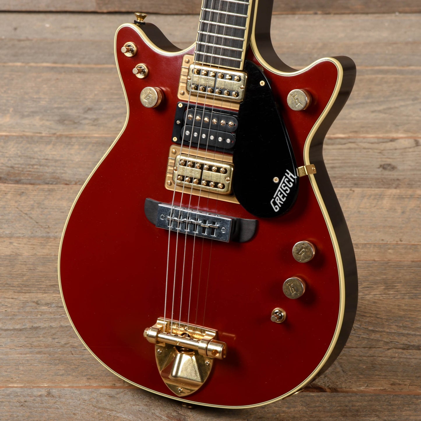 Gretsch Limited Edition G6131G-MY-RB Malcolm Young Signature Jet Firebird Red Electric Guitars / Solid Body