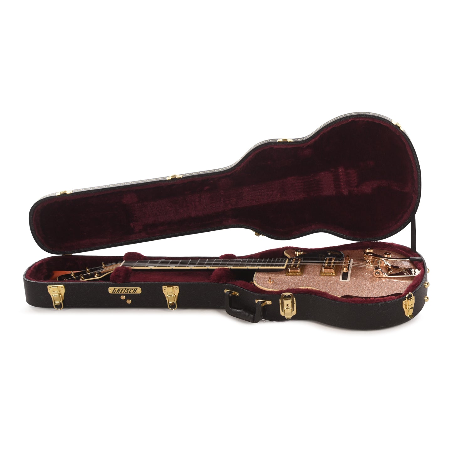Gretsch Limited Edition Penguin Champagne Sparkle w/String-Thru Bigsby Electric Guitars / Solid Body