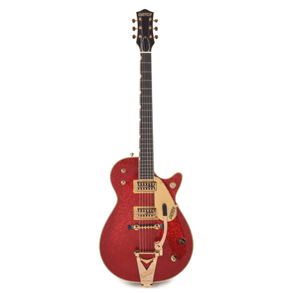 Gretsch Limited Edition Vintage Select G6129TG-59VS Sparkle Jet Red Sparkle w/String-Thru Bigsby Electric Guitars / Solid Body