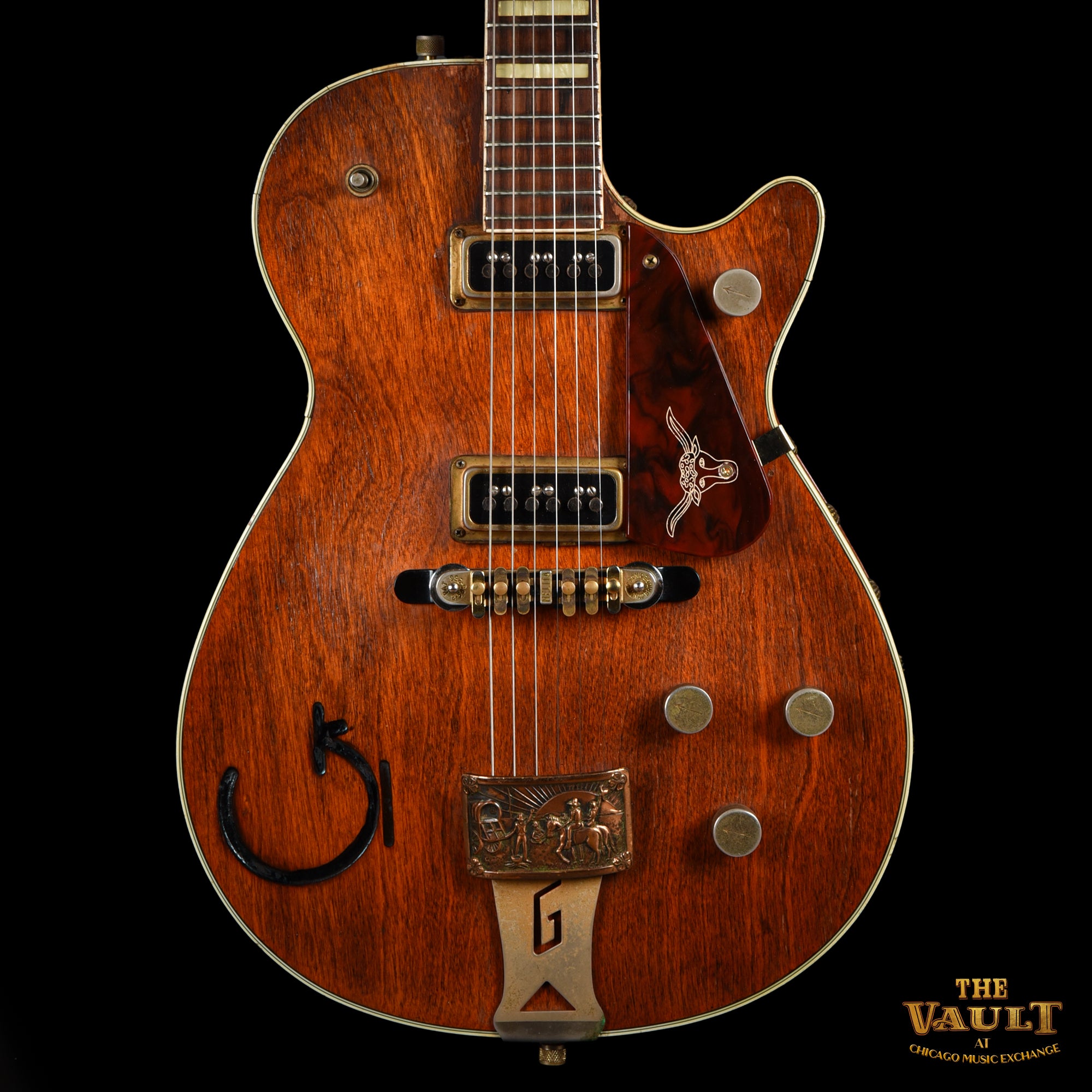 Gretsch Round Up Western Orange 1956 Electric Guitars / Solid Body